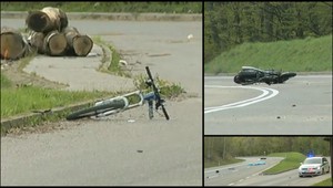 Dvaja mŕtvi pri Košiciach: Cyklista nedal prednosť motorke