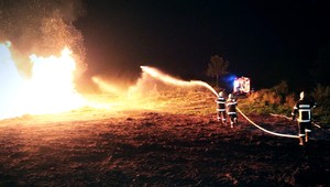 V Dubovej zhorelo drevo za 5 000 eur