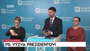 Tlačová beseda Progresívneho Slovenska k výzve prezidentovi