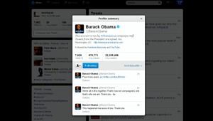 22 384 586 ľudí sleduje Obamu na Twitteri. Je to rekord!