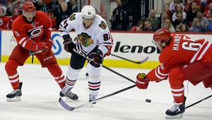 Highlighty NHL: Hossa hviezdou zápasu, Halák prvýkrát prehral