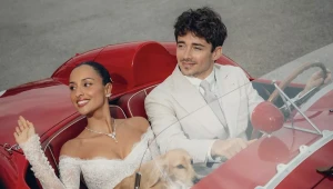 Prvé zábery zo svadby Charlesa LECLERCA