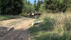 Muža zo Smolníckej Huty privalilo auto s drevom, nehodu neprežil