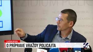 Tlačová beseda policajného prezídia k vražde policajta