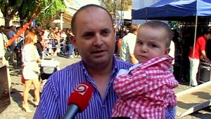 Celý tatko! Toto je Arthur, syn Františka Borovského