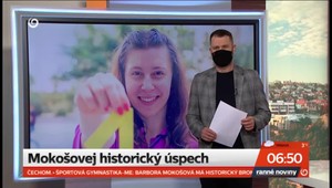 Mokošová má historický bronz na bradlách
