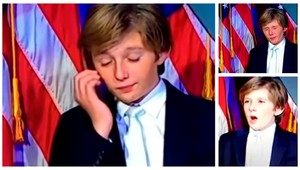 VIDEO: Trumpov syn počas otcovho prejavu zíval a zaspával