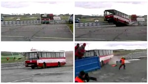 VIDEO. Keď sa crash test vymkne kontrole ...