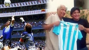 Maradona sa stretol s rozhodcom, ktorý uznal jeho Božiu ruku