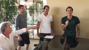 Fenomenálny tenista Federer a spol. TAKTO spievajú!