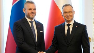 Pellegrini sa stretol s poľským prezidentom Dudom. Ocenili vzťahy krajín