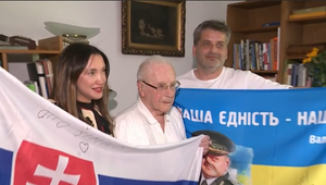 Ukrajina poďakovala za zbierku bývalému partizánovi a účastníkovi SNP