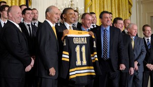 Obama prijal v Bielom dome hráčov Bostonu
