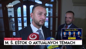 Minister vnútra Matúš Šutaj Eštok o aktuálnych témach