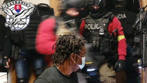 V Krompachoch zadržali nebezpečného Afričana. Ten mal pri zásahu použiť ženu ako živý štít