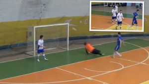 Z čistej dal brvno a kým sa stihol otočiť, lopta bola v sieti. Na druhej strane!