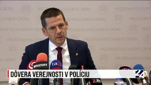 Tlačová beseda policajného prezidenta Hamrana o dôvere k polícii