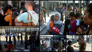 Budapešť sa mení na utečenecký tábor. Na stanici prespávajú stovky utečencov