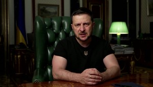 ONLINE: Zelenskyj sa vďaka hackerom prihovoril televíznym divákom na anektovanom Kryme