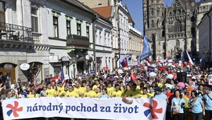 V Košiciach sa konal Národný pochod za život. Navštívili ho desaťtisíce ľudí