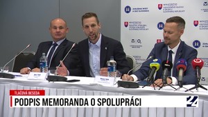 Tlačová beseda o podpise memoradna o spolupráci