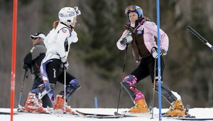 Nočný slalom sa Zuzulovej páči, po 1. kole je 5.
