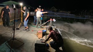 Na kúpalisku v Podhájskej zasahuje polícia. Vyšetrujú enviromentálnu kriminalitu