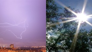 Búrky a vysoké teploty. Meteorológovia vydali výstrahy pre tieto kraje