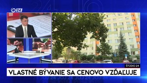 Štúdio 24: Vlastné bývanie sa cenovo vzďaľuje