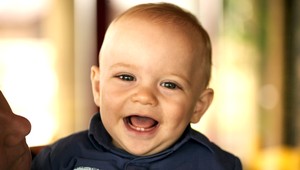 Keď sa bábätká smejú... Na čomkoľvek!