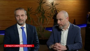 Štúdio 24 zo Štrasburgu s eurposlancami Hajšelom a Bilčíkom