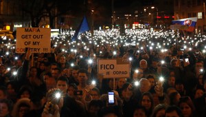 Slovenská hymna v podaní Benetina chytí za srdce. Zaspieval ju pri spomienke na Jána a Martinu