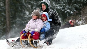 Minimetelica v Bratislave. Žeby predsa Vianoce na ľade?