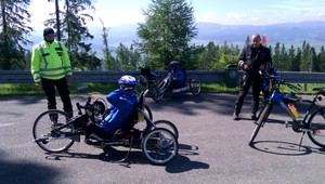 Slovenskom na bicykli 2012. Deň 2 - Štart