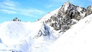 Lomnické sedlo v plnej paráde, svahu neodolal ani Kiska