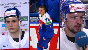 ROZHOVOR: Slafkovský sa rád bije, Pospíšil mal zimomriavky. Ako hodnotia zápas s Kazachstanom?