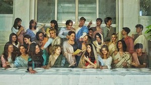 Netradičné tablo maturantov z Piešťan rozdelilo verejnosť: Inšpirovali sa Poslednou večerou