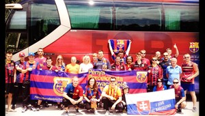 Medzinárodný zraz fanúšikov FC Barcelona. Slováci priviezli najväčšiu atrakciu