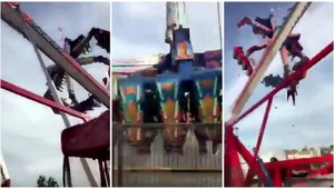 VIDEO. Pokazený kolotoč zabil jedného človeka a siedmich zranil