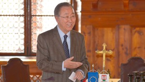 Pan Ki-muna očarili Tatry, s prezidentom Kiskom večeral miestne špeciality