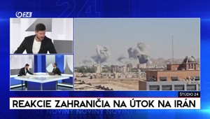 Štúdio 24: Reakcie zahraničia na útok USA na Irán