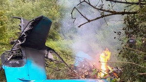 Pri obci Kotešová spadlo malé lietadlo. Pilota už nezachránili