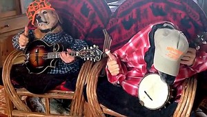 VIDEO. Psy hrajúci na bendžo? Vyzerá to tak...