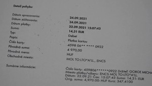 Za diaľničnú známku zaplatil, no chcú od neho ďalších 160 eur. Muž upozorňuje na problémy v Maďarsku