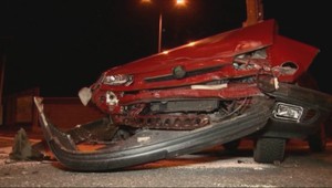 Pri dopravnej nehode vyletelo dieťa z auta