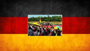 Fanúšik z Bangladéša ušil 3,5 km dlhú nemeckú vlajku