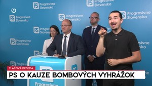 Tlačová beseda PS o konaní slovenskej polície v kauze bombových vyhrážok