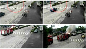 VIDEO. Zatúlaný pes spôsobil vážnu nehodu...