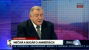 Vladimír Mečiar v televízii obhajoval svoje amnestie