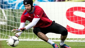 Petr Čech (30) učí deti brankárskemu remeslu